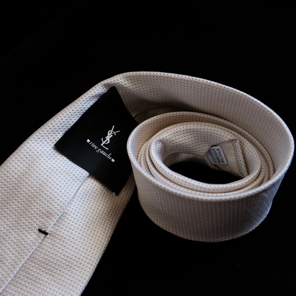 YSL Rive Gauche silk tie - Picture 5 of 7